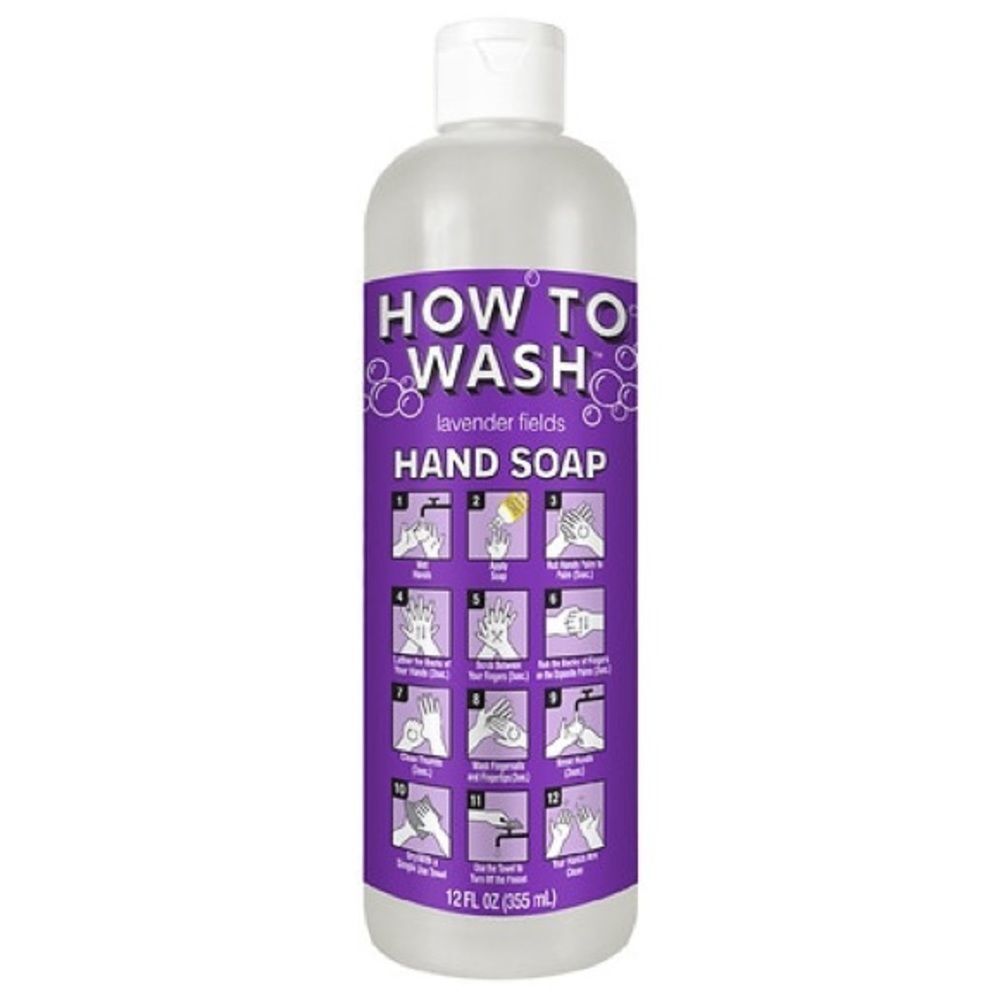 NWT How to Wash Lavender Hand Soao